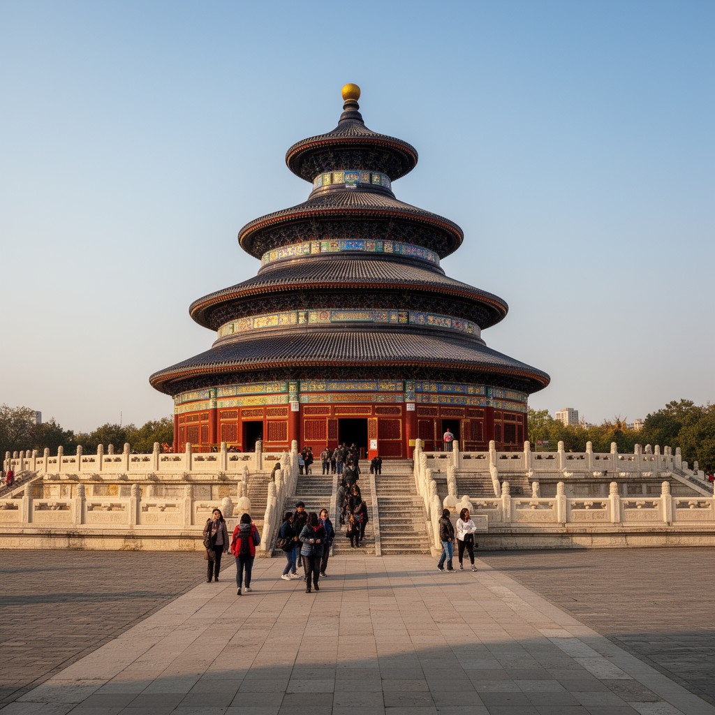 AI-generated illustration of Temple of Heaven
