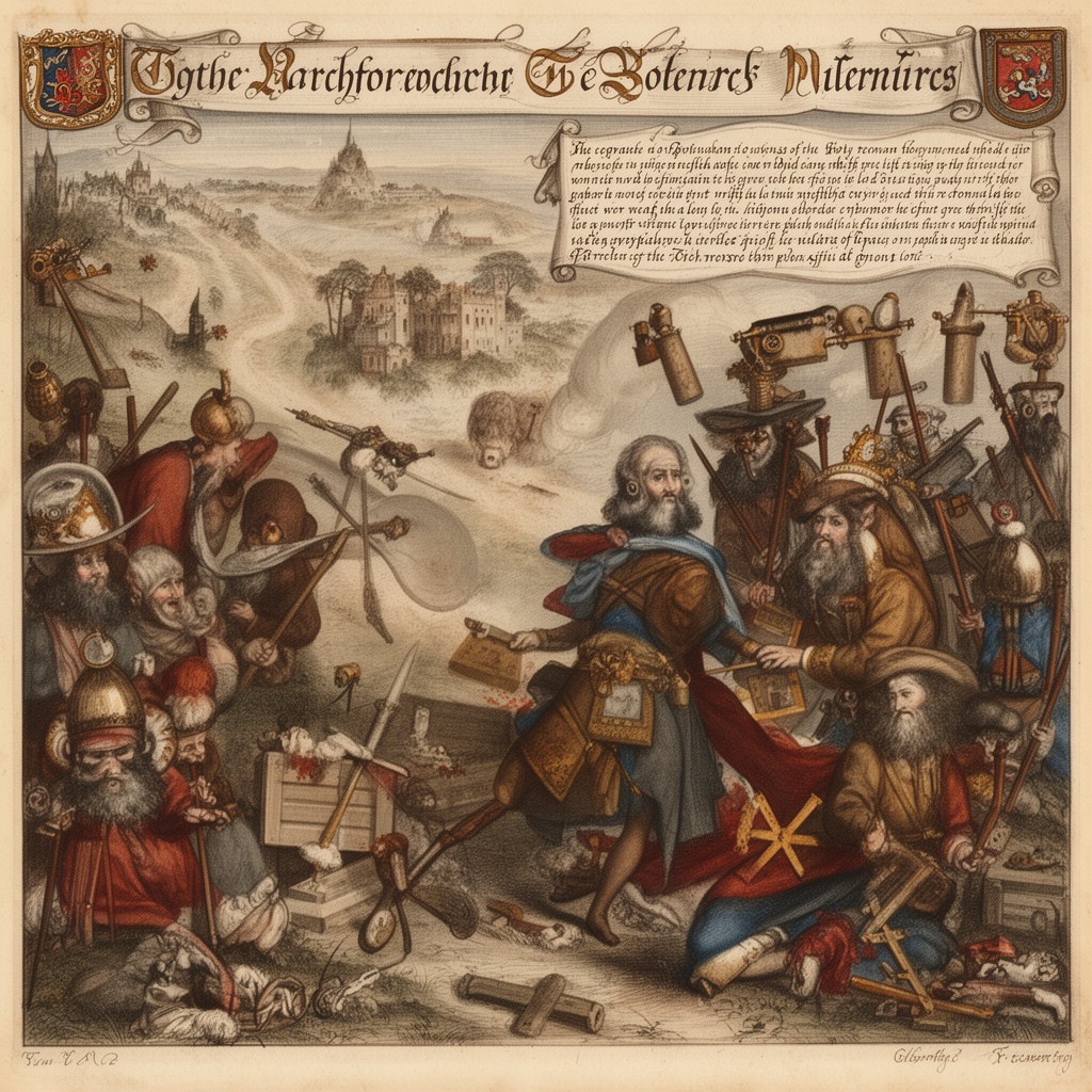 AI-generated illustration of Arch-marshal of the Holy Roman Empire