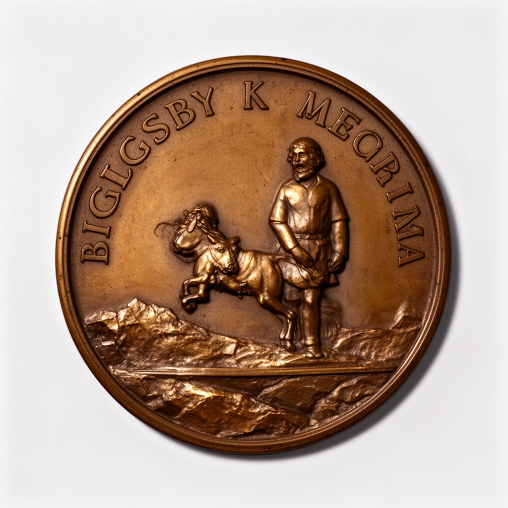 AI-generated illustration of Bigsby Medal