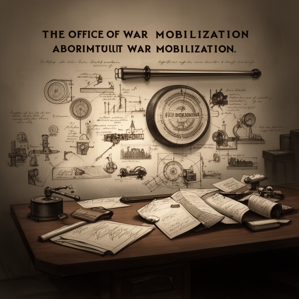AI-generated illustration of Office of War Mobilization