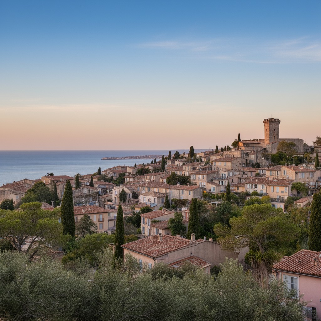 AI-generated illustration of Provence-Alpes-Côte d’Azur