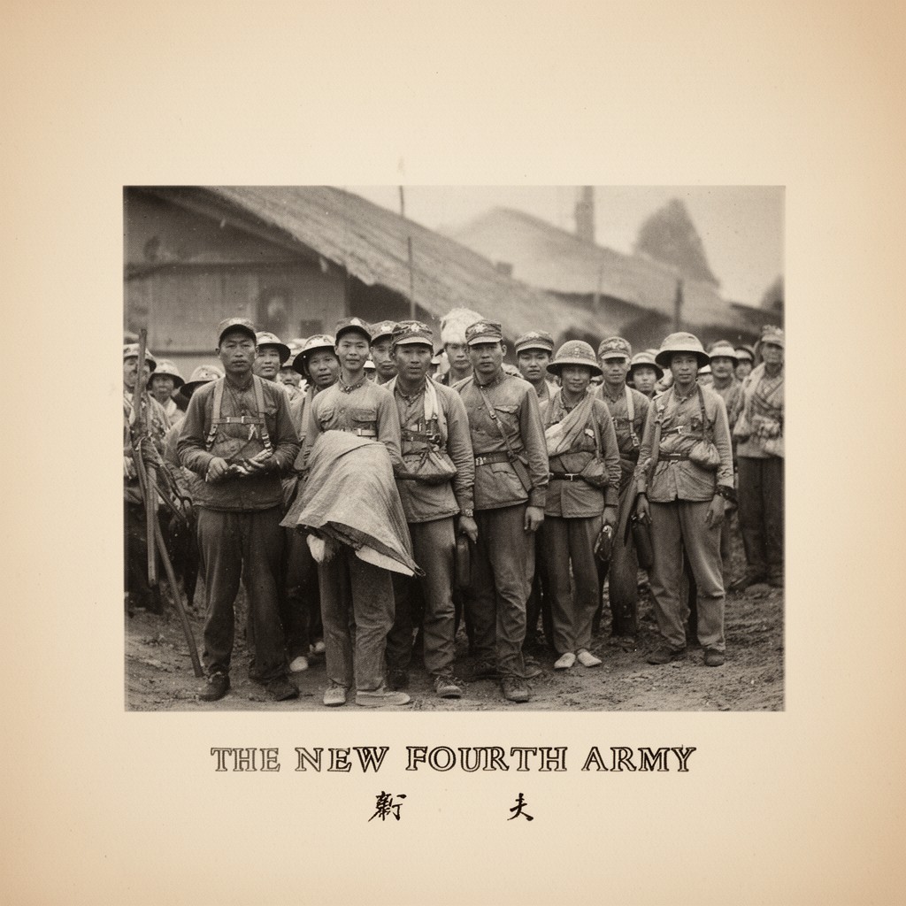 AI-generated illustration of New Fourth Army
