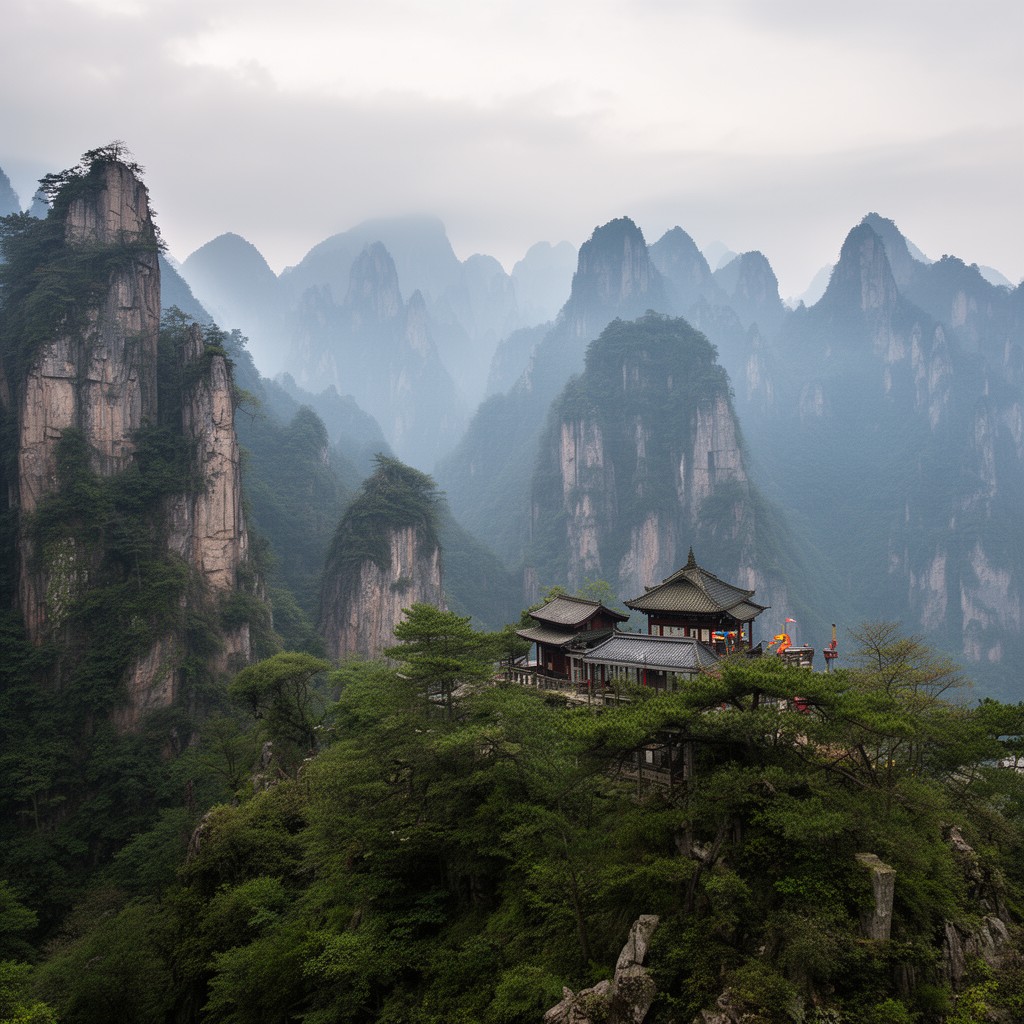 AI-generated illustration of Anhui