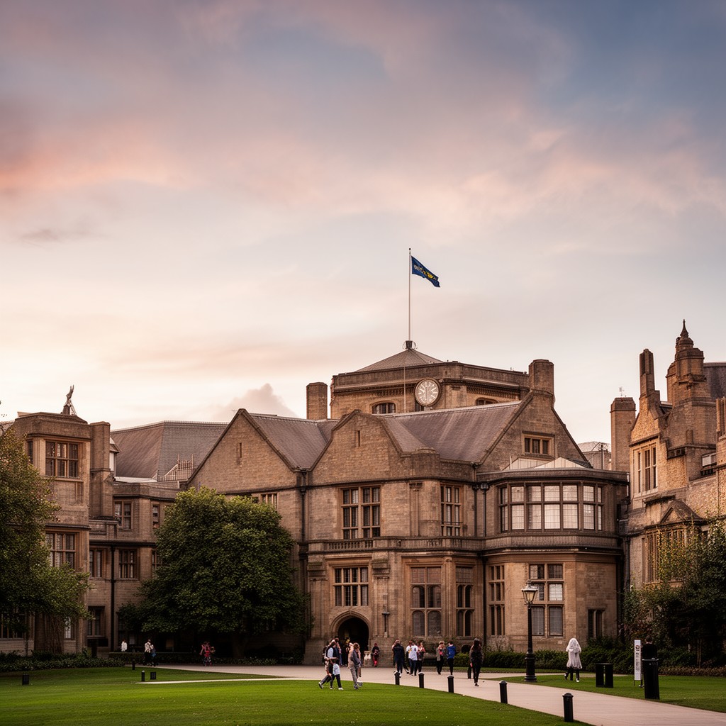 AI-generated illustration of Department of Haematology, University of Cambridge