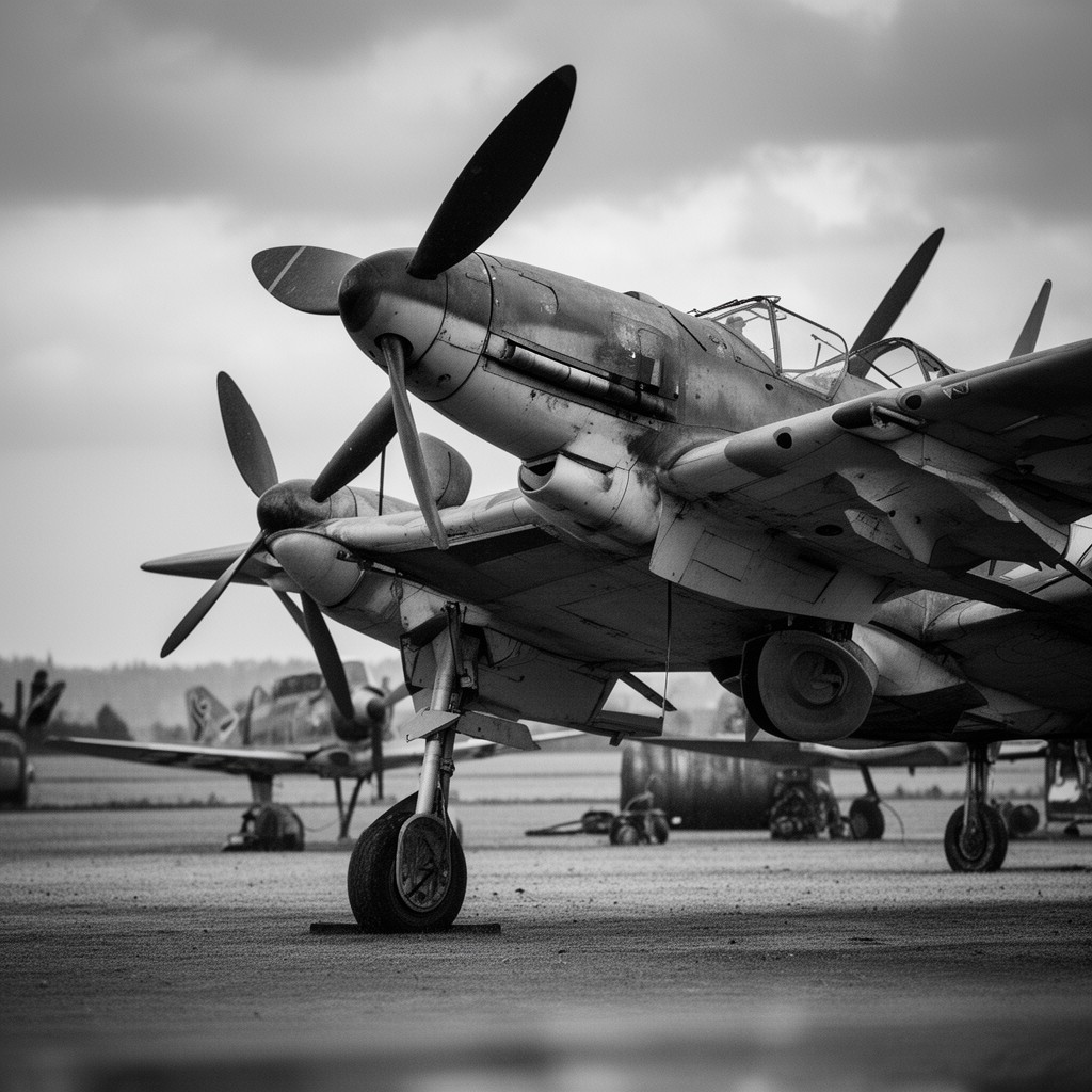 AI-generated illustration of Focke-Wulf Fw 190
