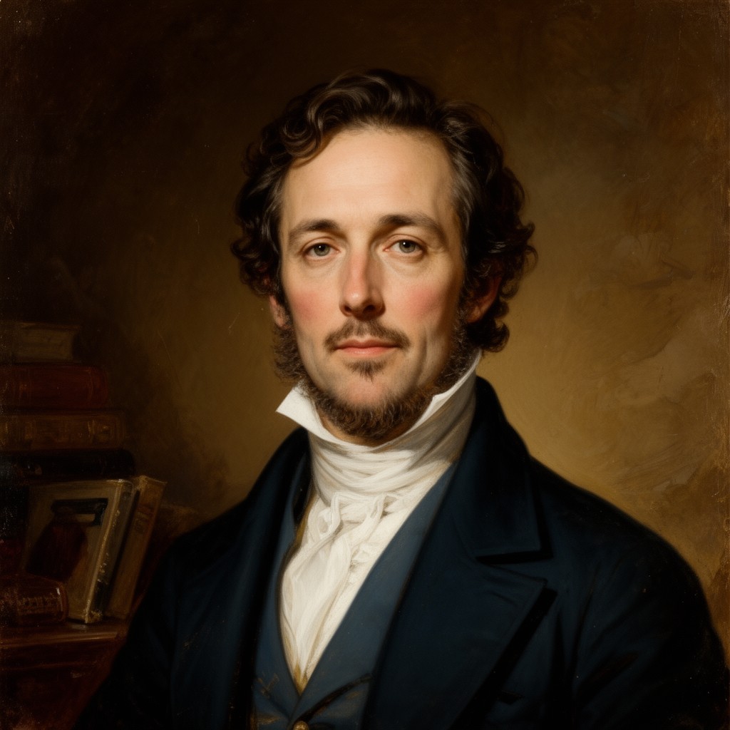 AI-generated illustration of William Marbury