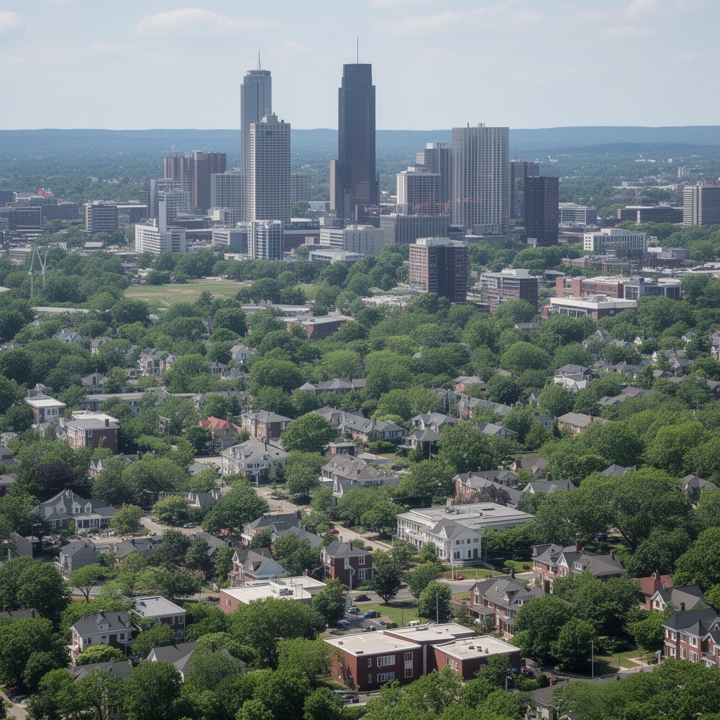 AI-generated illustration of Montgomery County