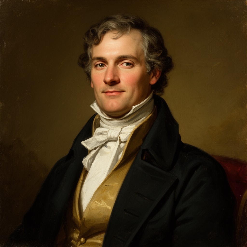 AI-generated illustration of Josiah Quincy Jr.