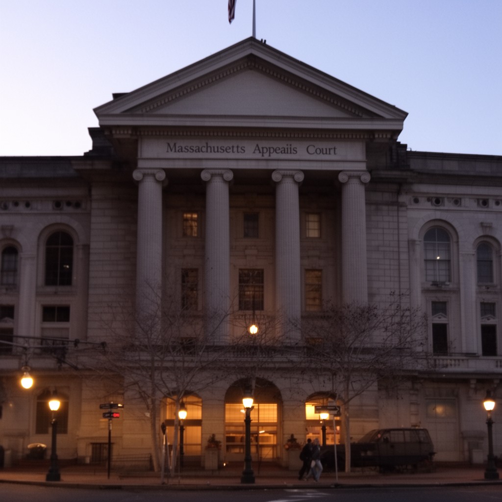 AI-generated illustration of Massachusetts Appeals Court