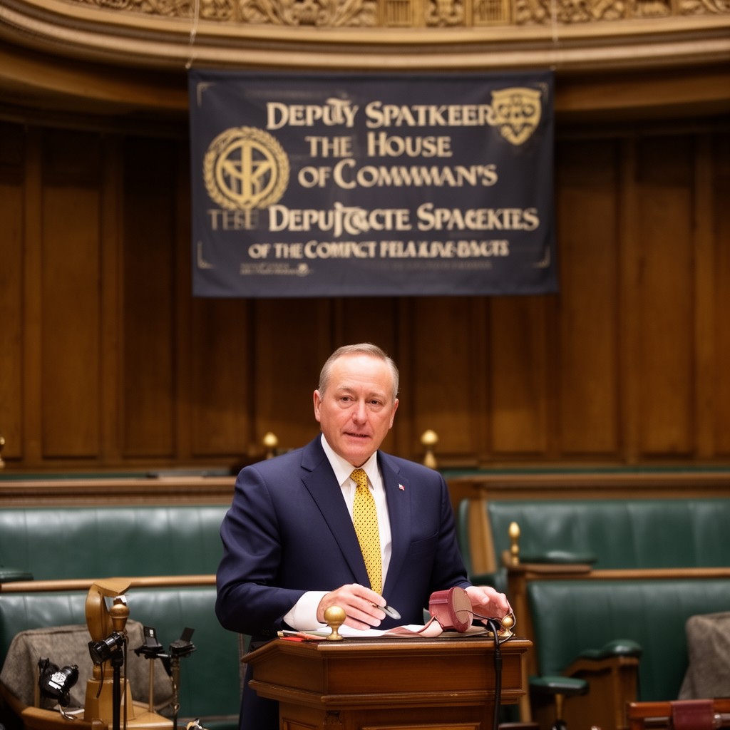 AI-generated illustration of Deputy Speaker of the House of Commons