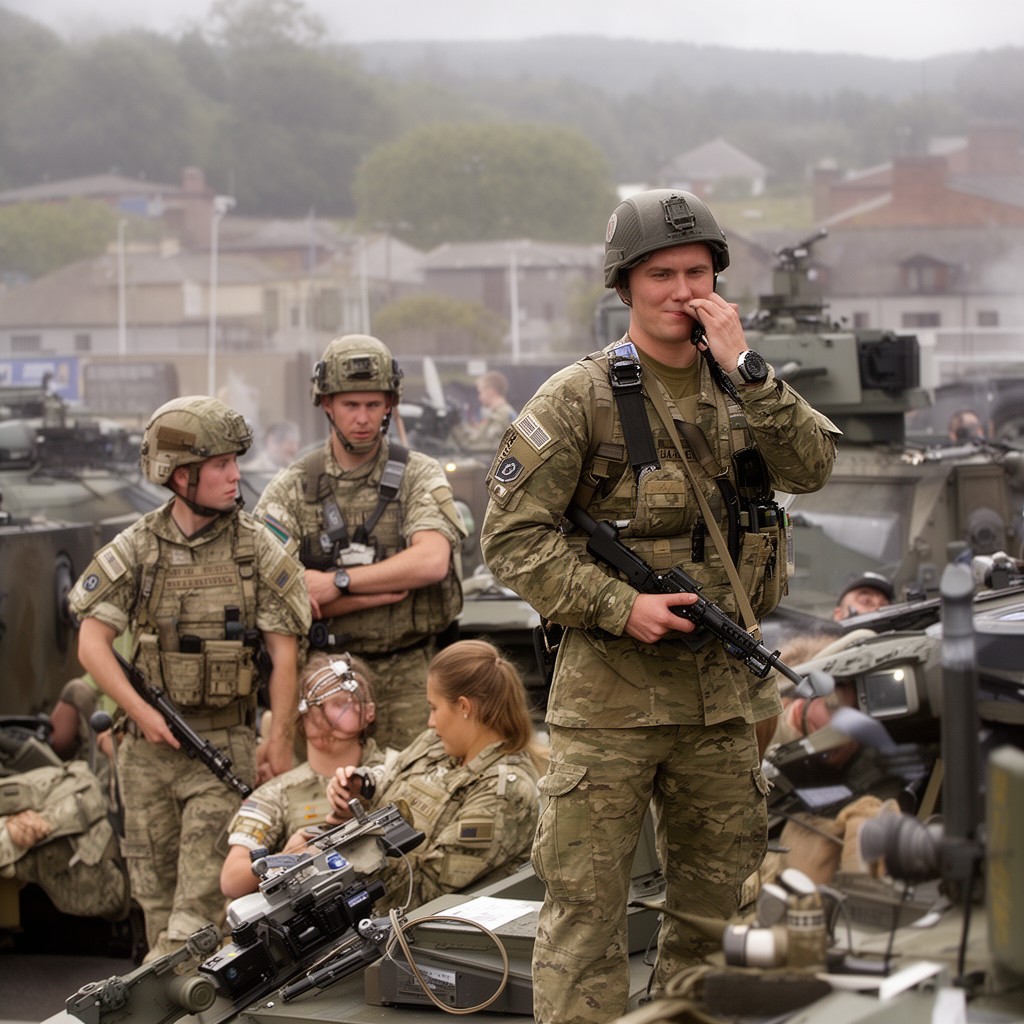AI-generated illustration of Army Reserve