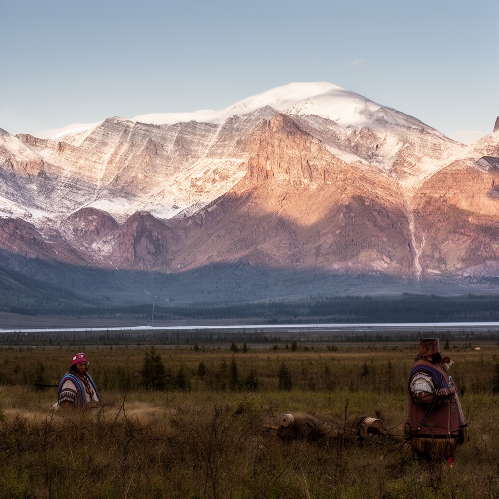 AI-generated illustration of Gwich’in