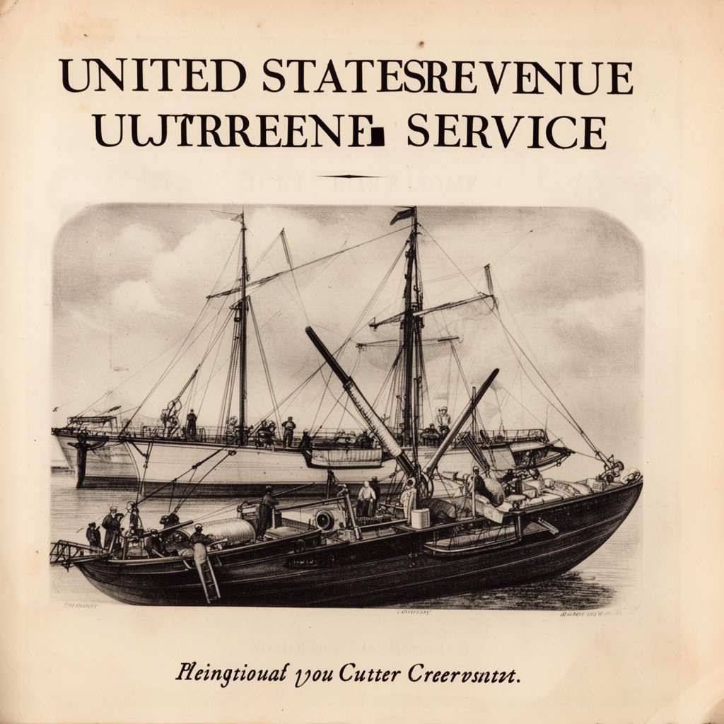 AI-generated illustration of United States Revenue Cutter Service