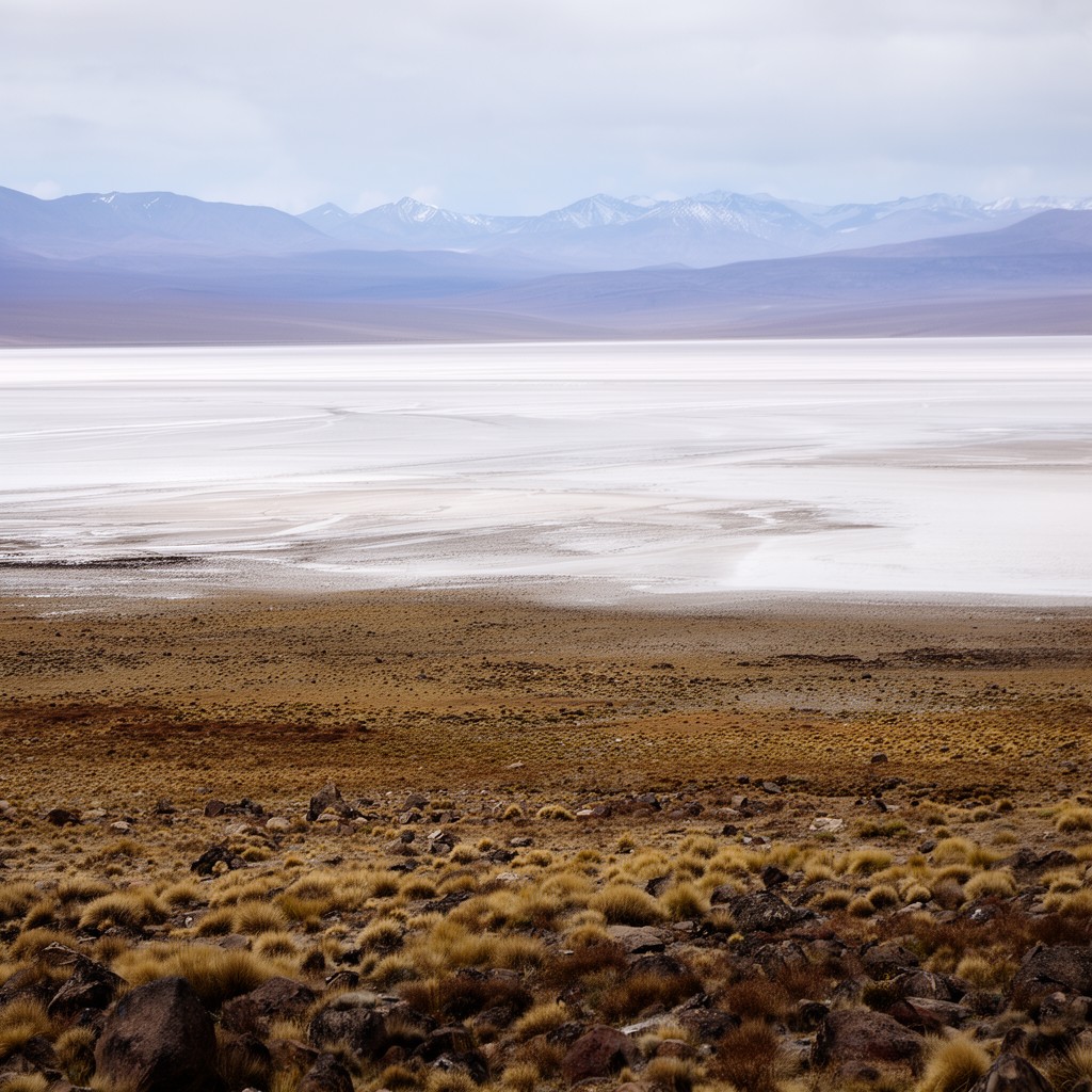 AI-generated illustration of Altiplano plateau