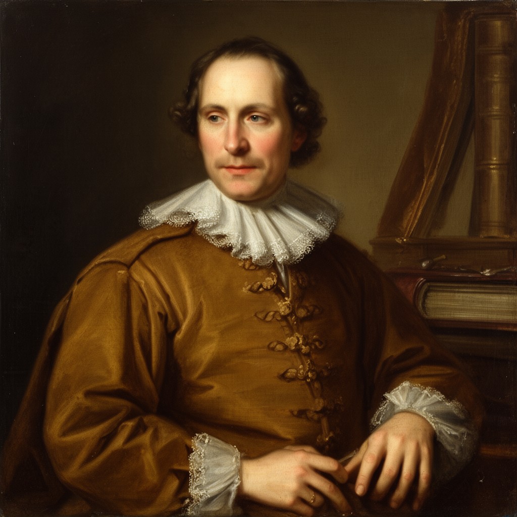 AI-generated illustration of Cornelis de Witt