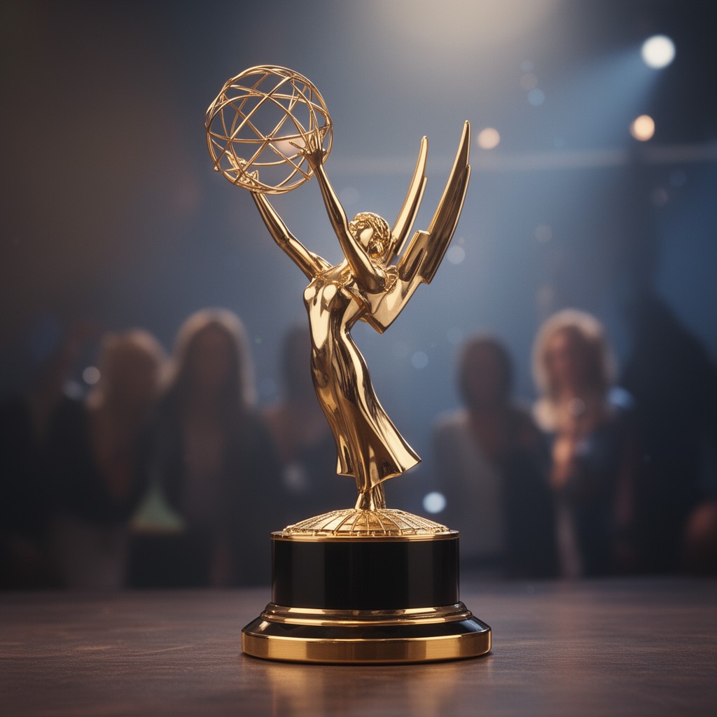 AI-generated illustration of Primetime Emmy Award for Outstanding Lead Actress in a Comedy Series