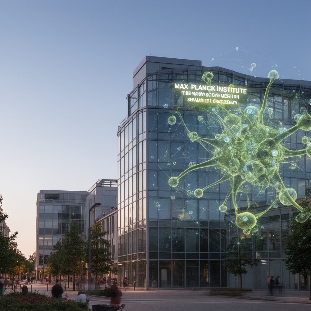 AI-generated illustration of Max Planck Institute for Biophysical Chemistry