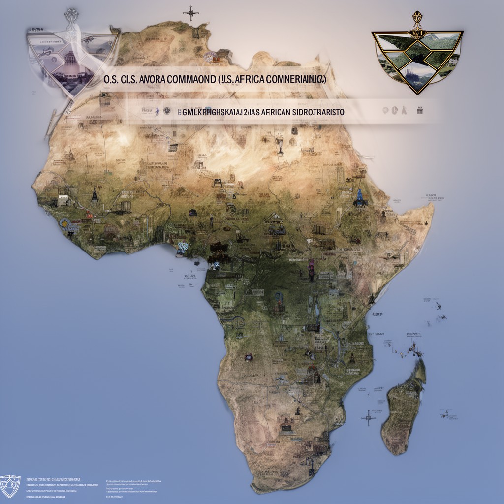 AI-generated illustration of U.S. Africa Command