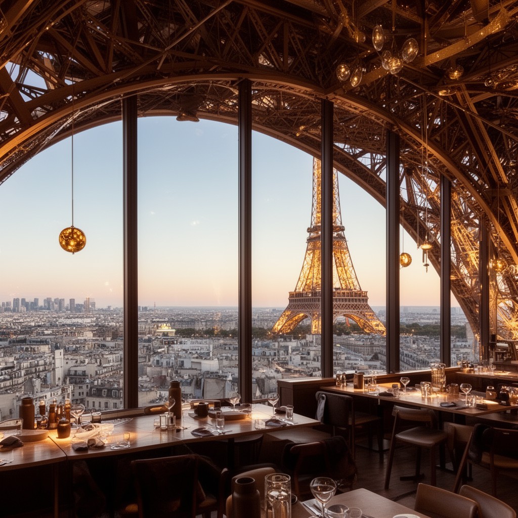 AI-generated illustration of 58 Tour Eiffel