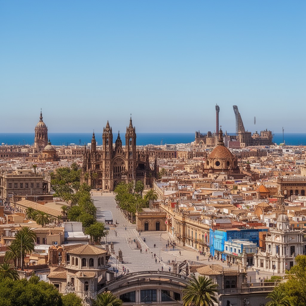 AI-generated illustration of Valencia