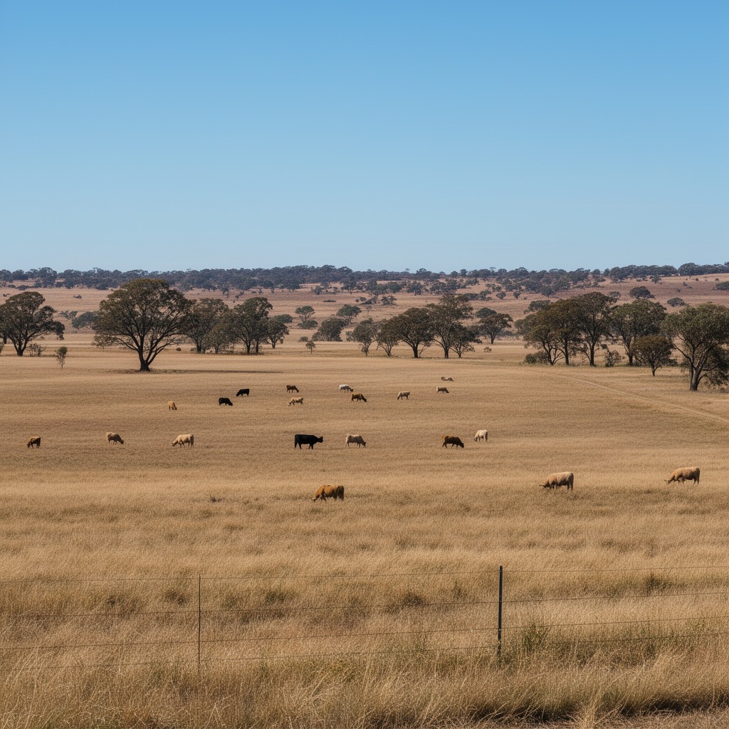 AI-generated illustration of southwestern New South Wales
