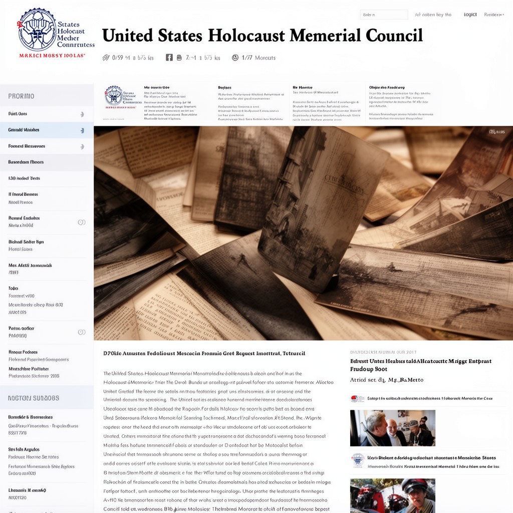 AI-generated illustration of United States Holocaust Memorial Council