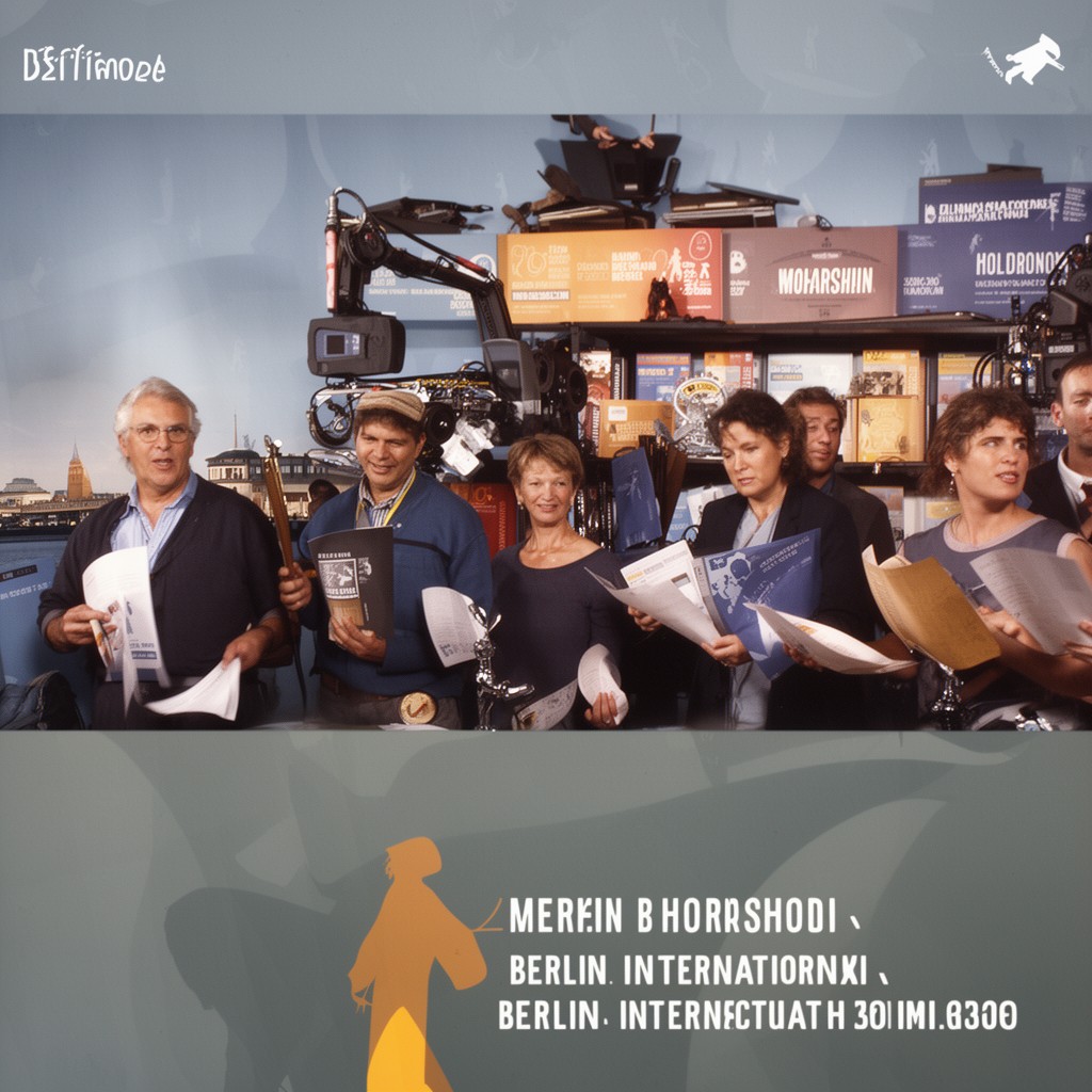 AI-generated illustration of Berlin International Film Festival