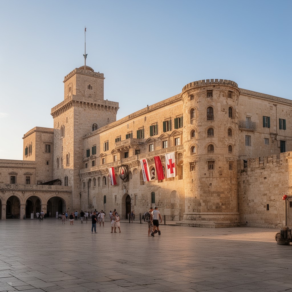 AI-generated illustration of Hospital of the Knights