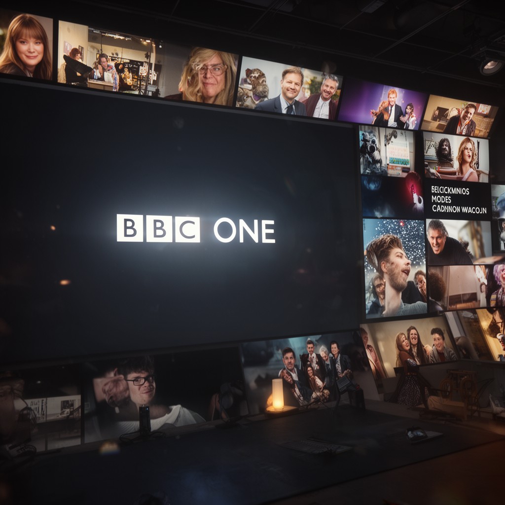AI-generated illustration of BBC One