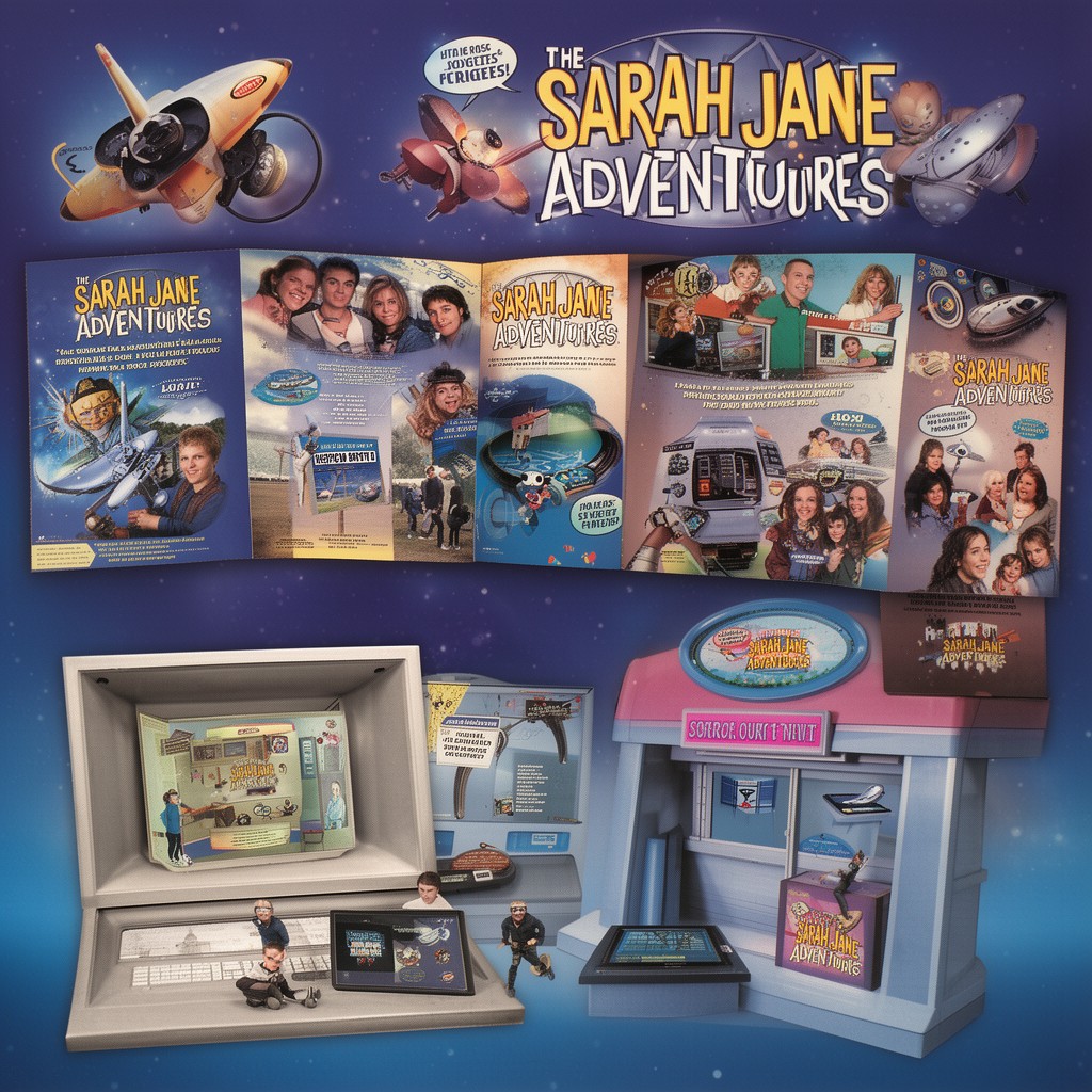 AI-generated illustration of The Sarah Jane Adventures