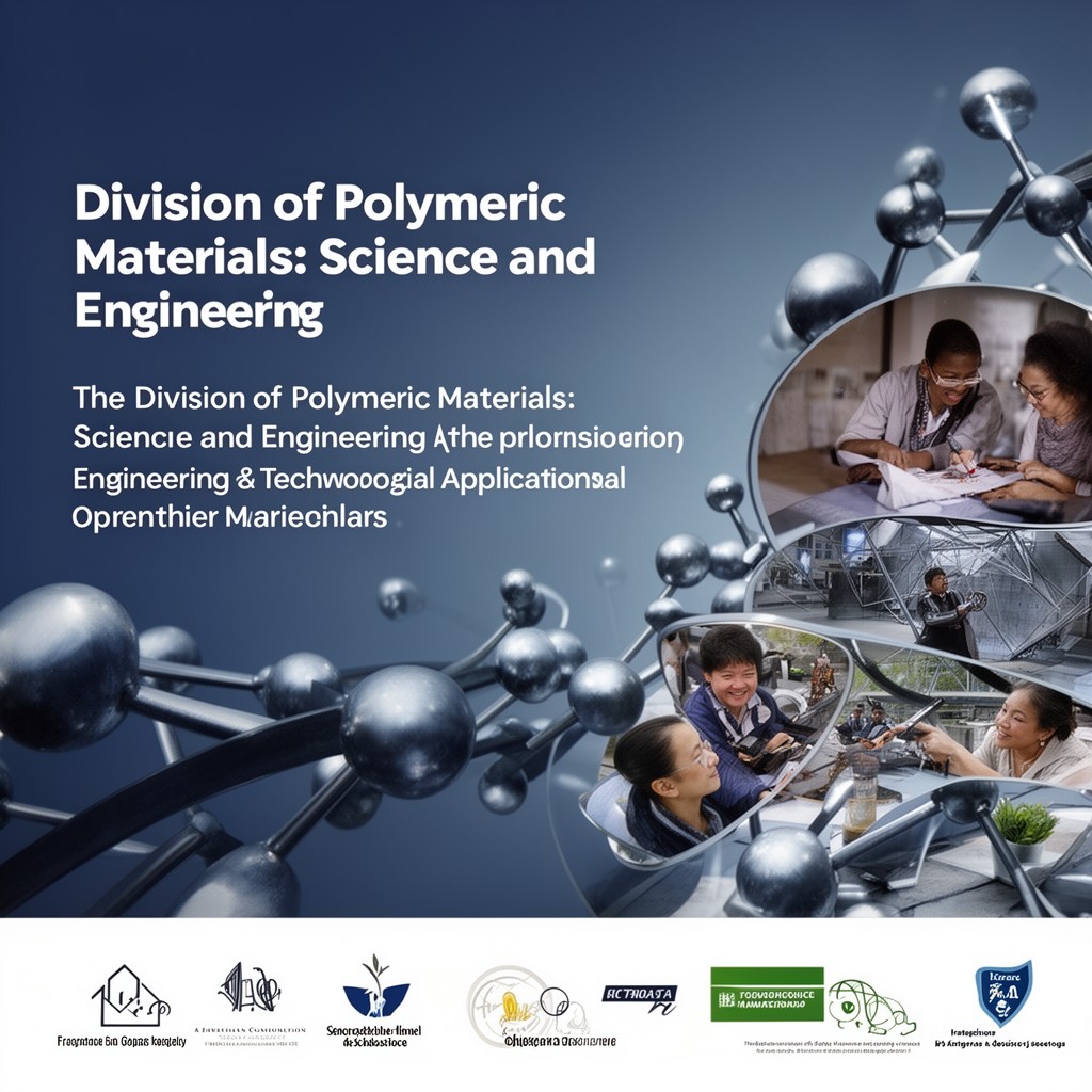 AI-generated illustration of Division of Polymeric Materials: Science and Engineering