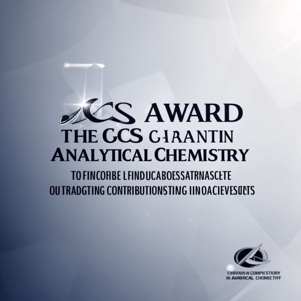 AI-generated illustration of ACS Award in Analytical Chemistry