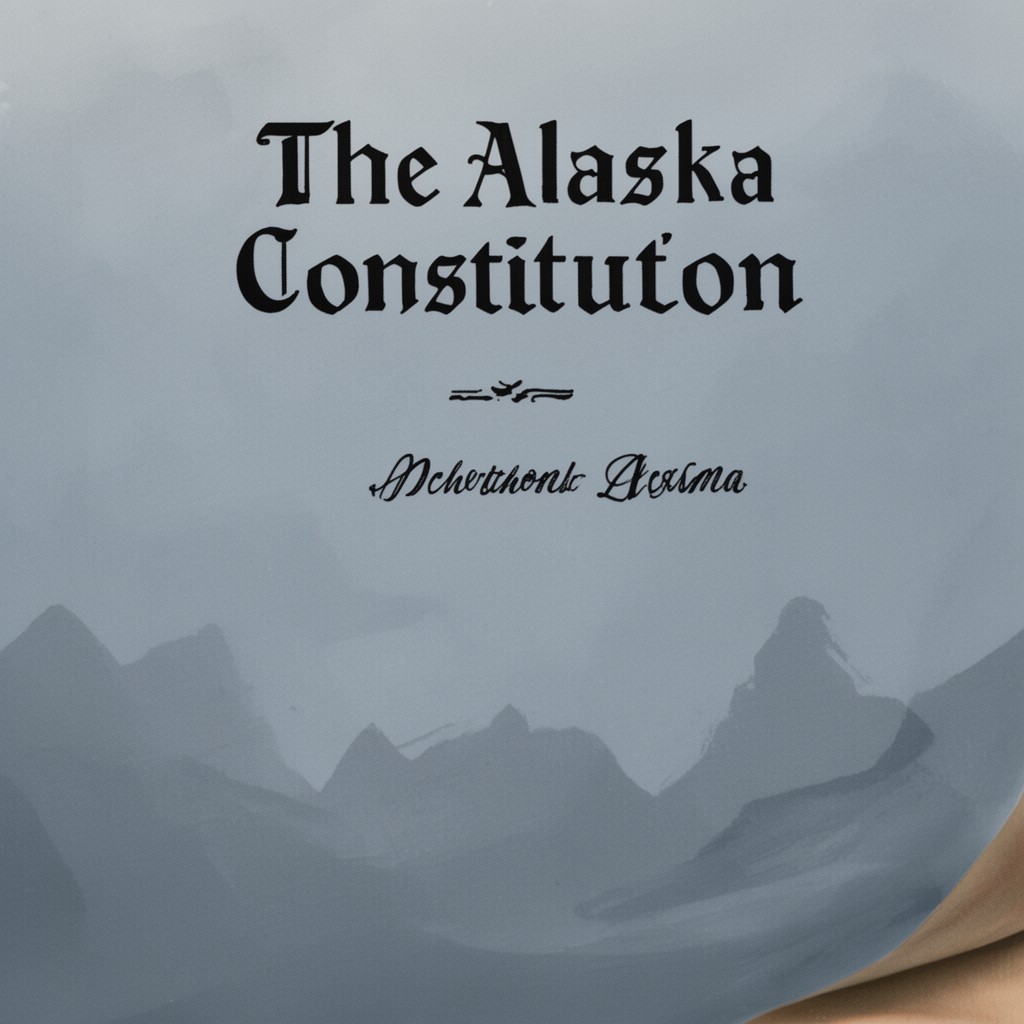 AI-generated illustration of Alaska Constitution