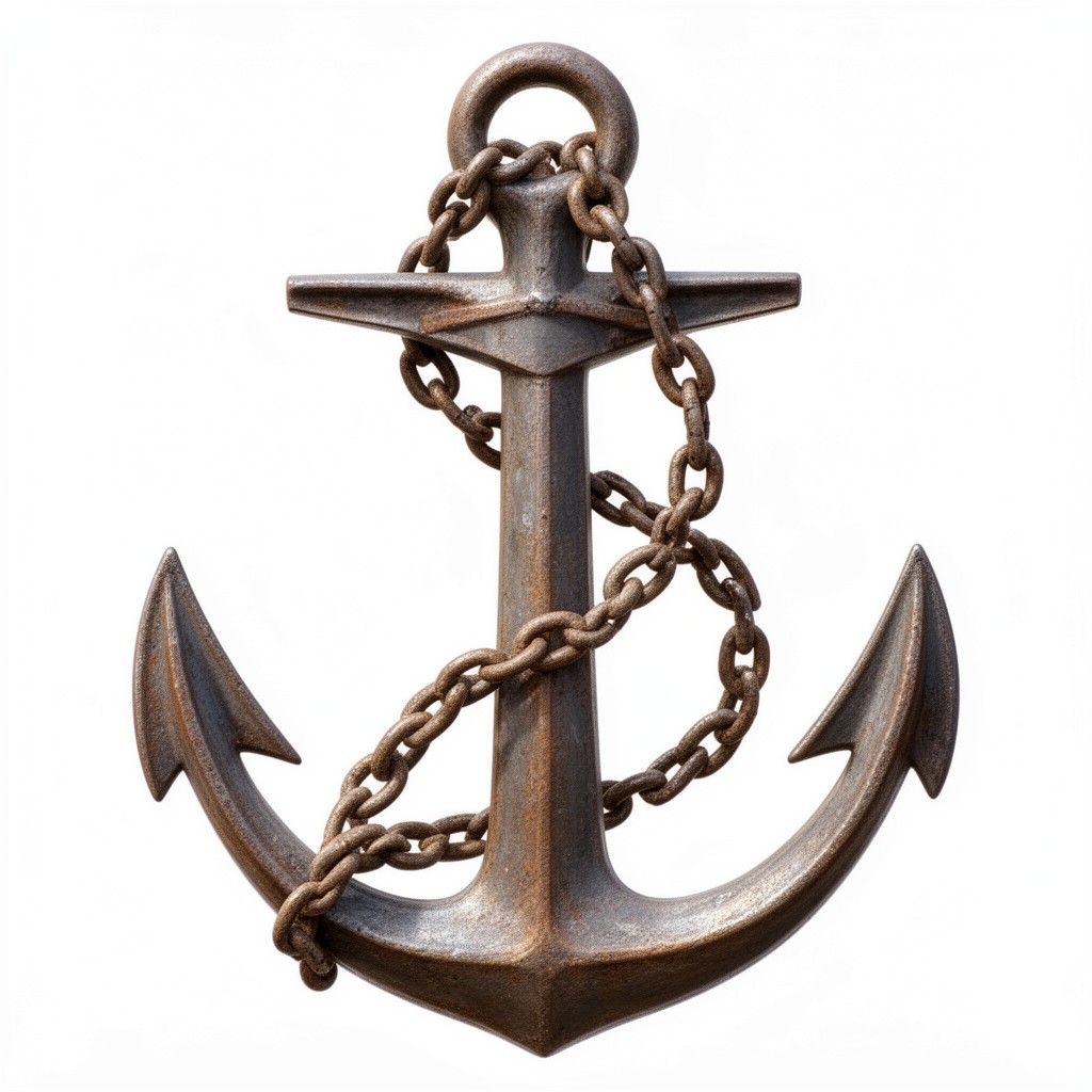 AI-generated illustration of fouled anchor