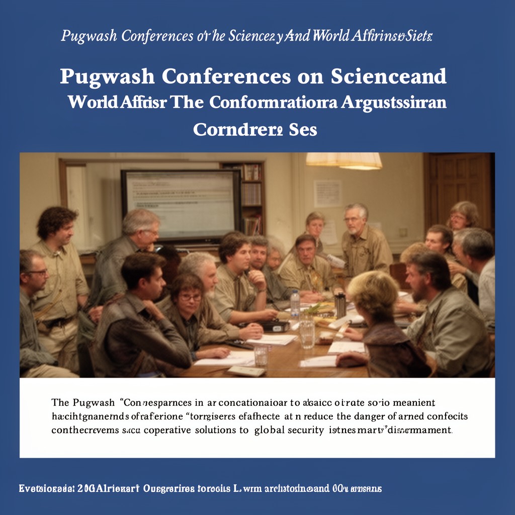 AI-generated illustration of Pugwash Conferences on Science and World Affairs