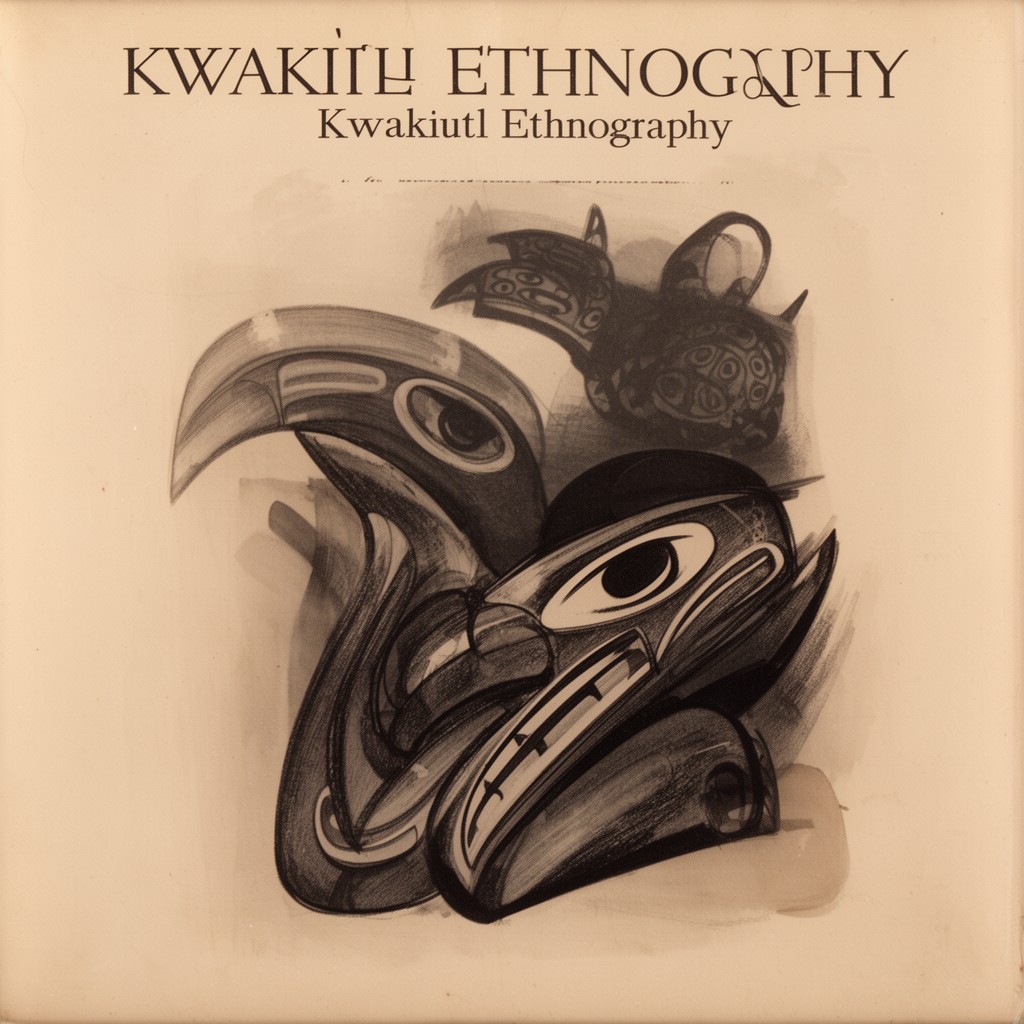 AI-generated illustration of Kwakiutl Ethnography