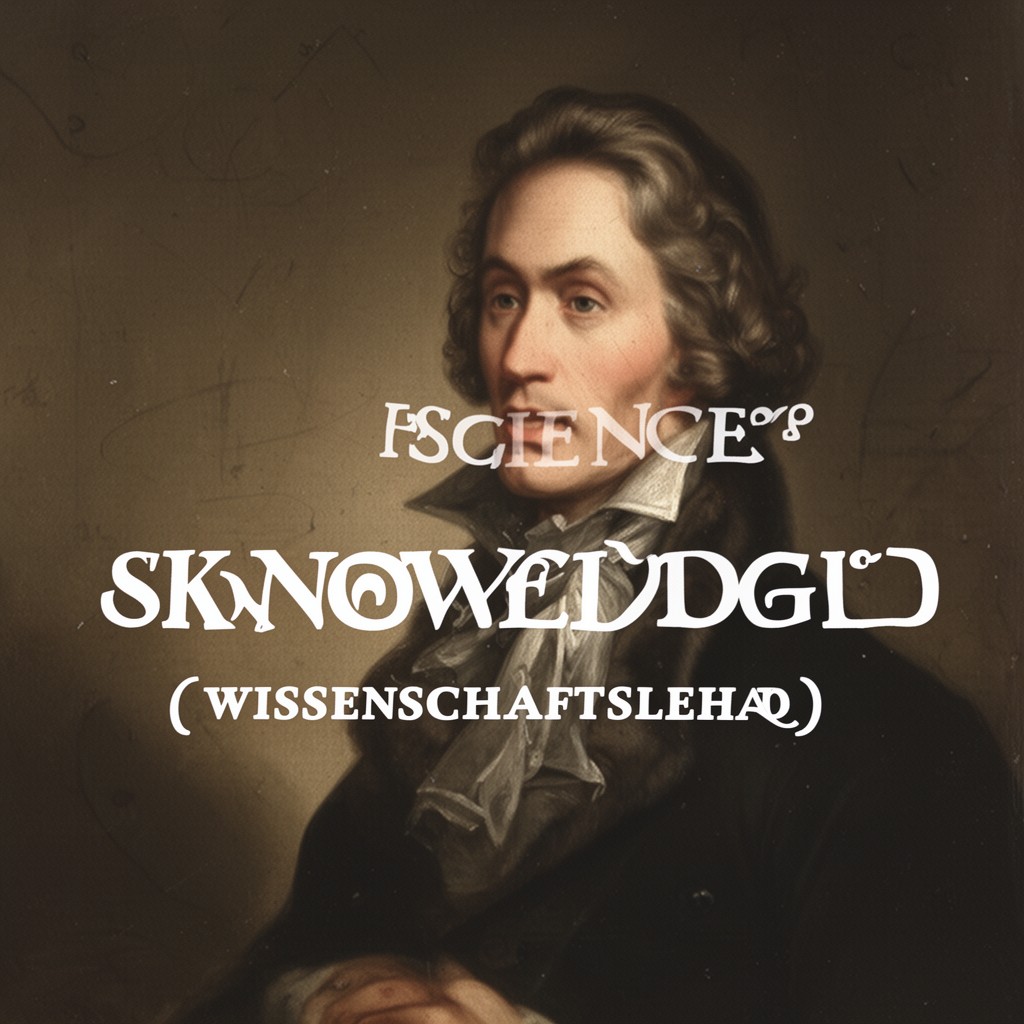 AI-generated illustration of Science of Knowledge (Wissenschaftslehre)