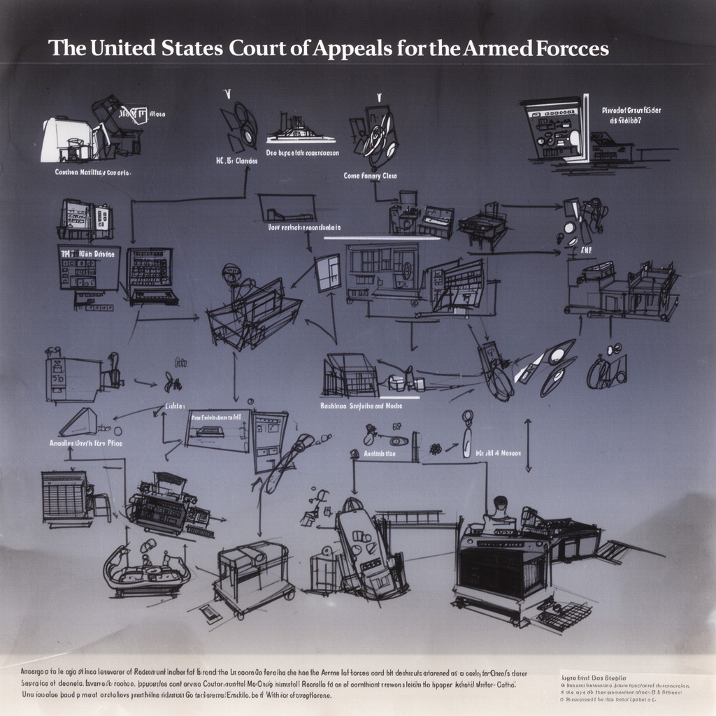 AI-generated illustration of United States Court of Appeals for the Armed Forces