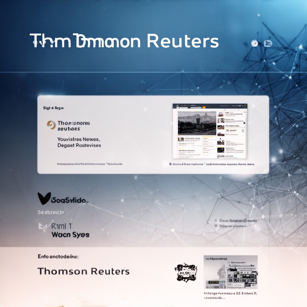 AI-generated illustration of Thomson Reuters