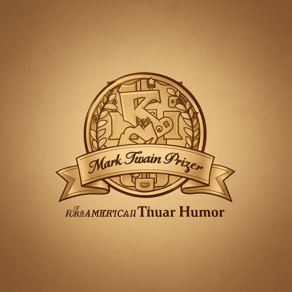 AI-generated illustration of Mark Twain Prize for American Humor