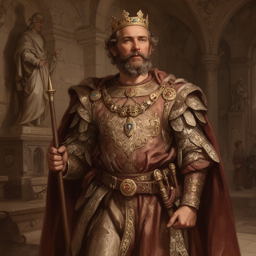 AI-generated illustration of Duke of Aquitaine