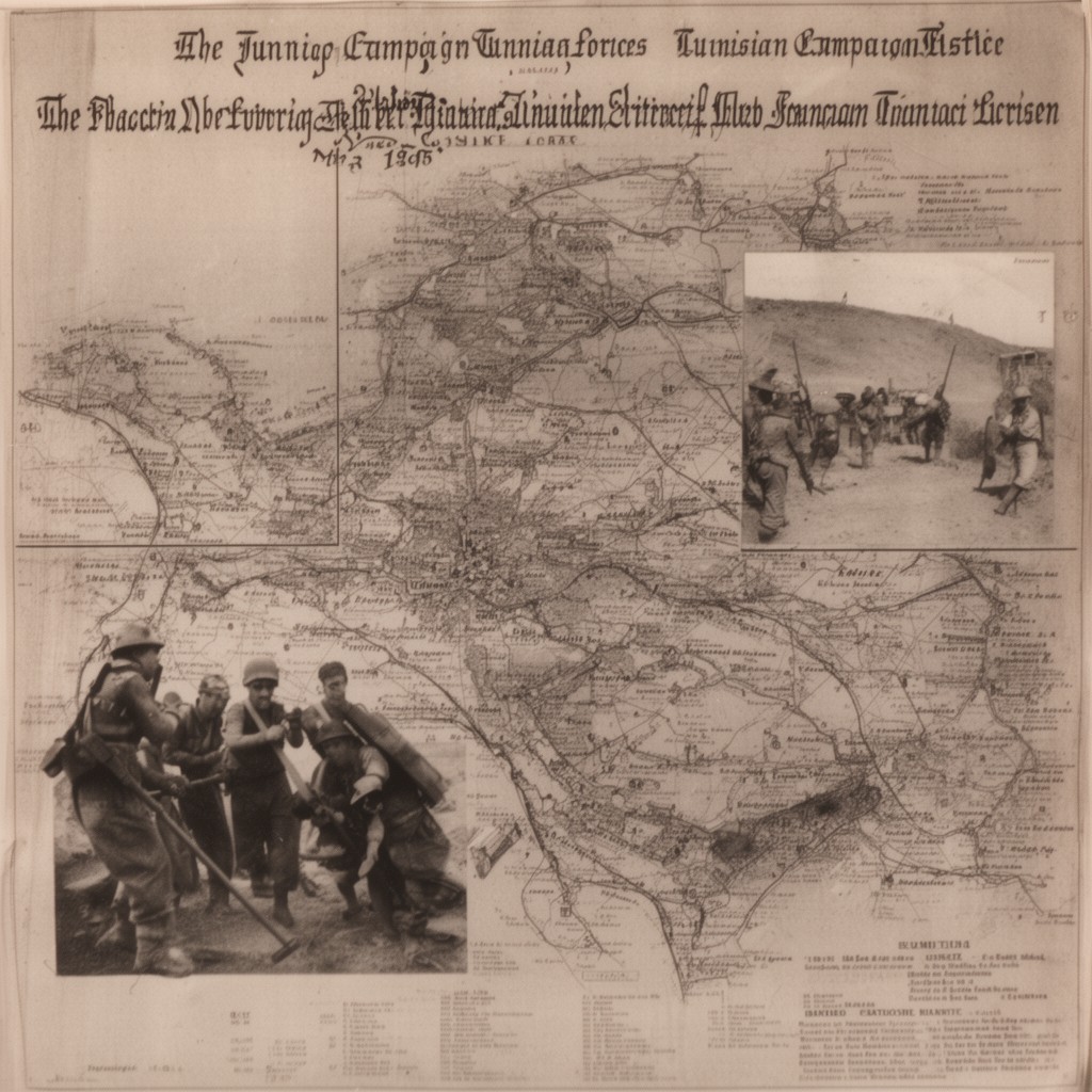 AI-generated illustration of Tunisian campaign