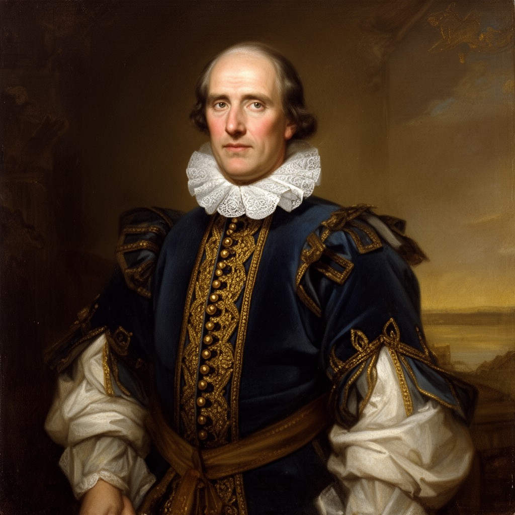 AI-generated illustration of John Endecott