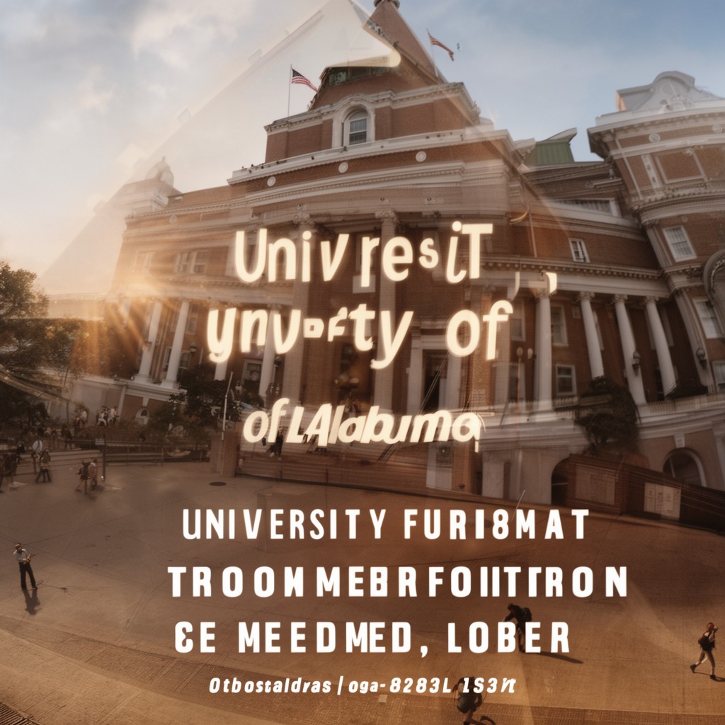 AI-generated illustration of University of Alabama
