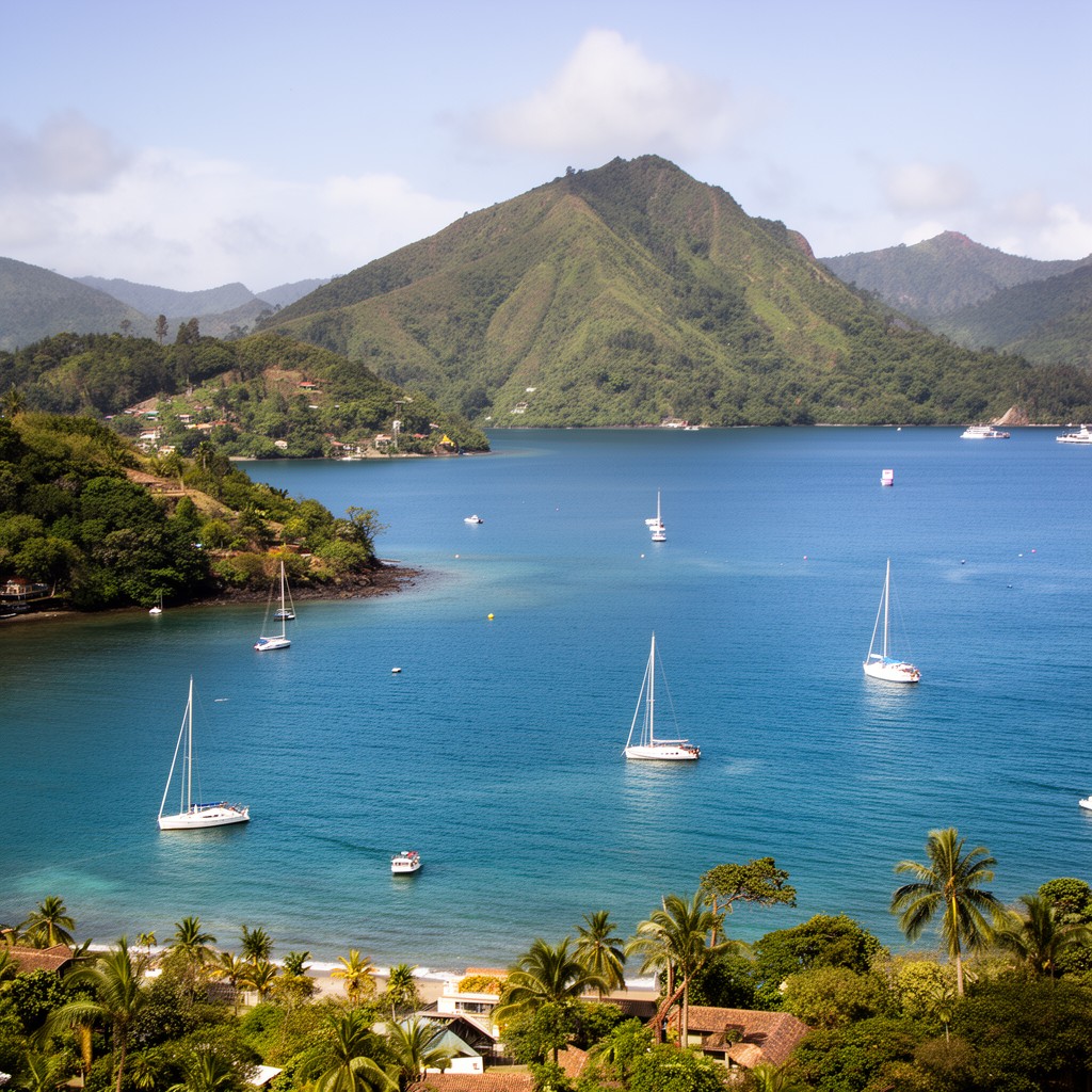 AI-generated illustration of Saint Vincent and the Grenadines