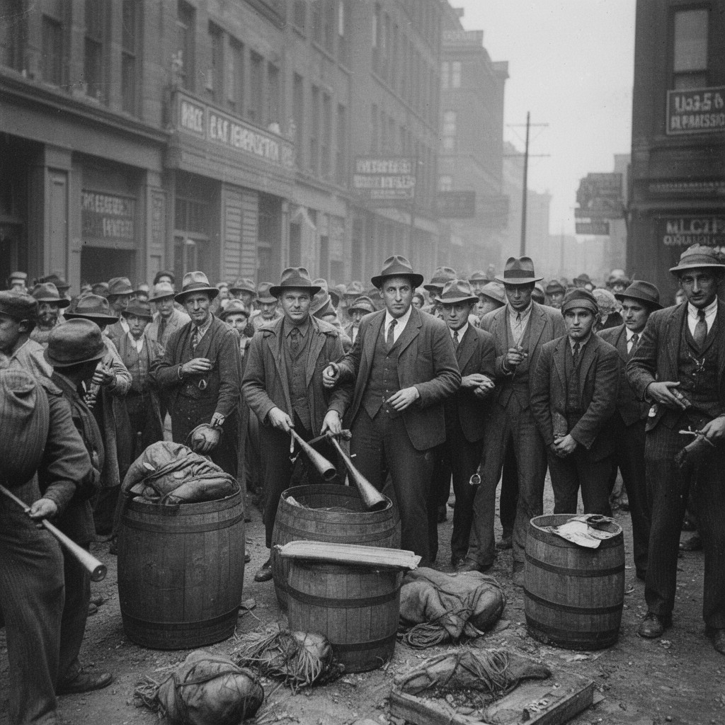 AI-generated illustration of Great Depression