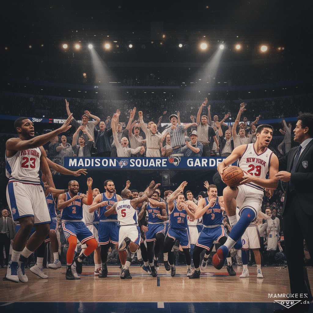 AI-generated illustration of Madison Square Garden Sports
