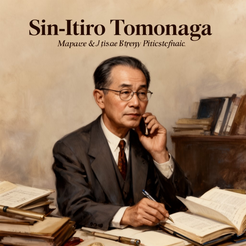 AI-generated illustration of Sin-Itiro Tomonaga