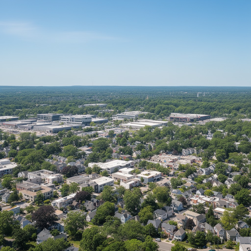 AI-generated illustration of Burlington