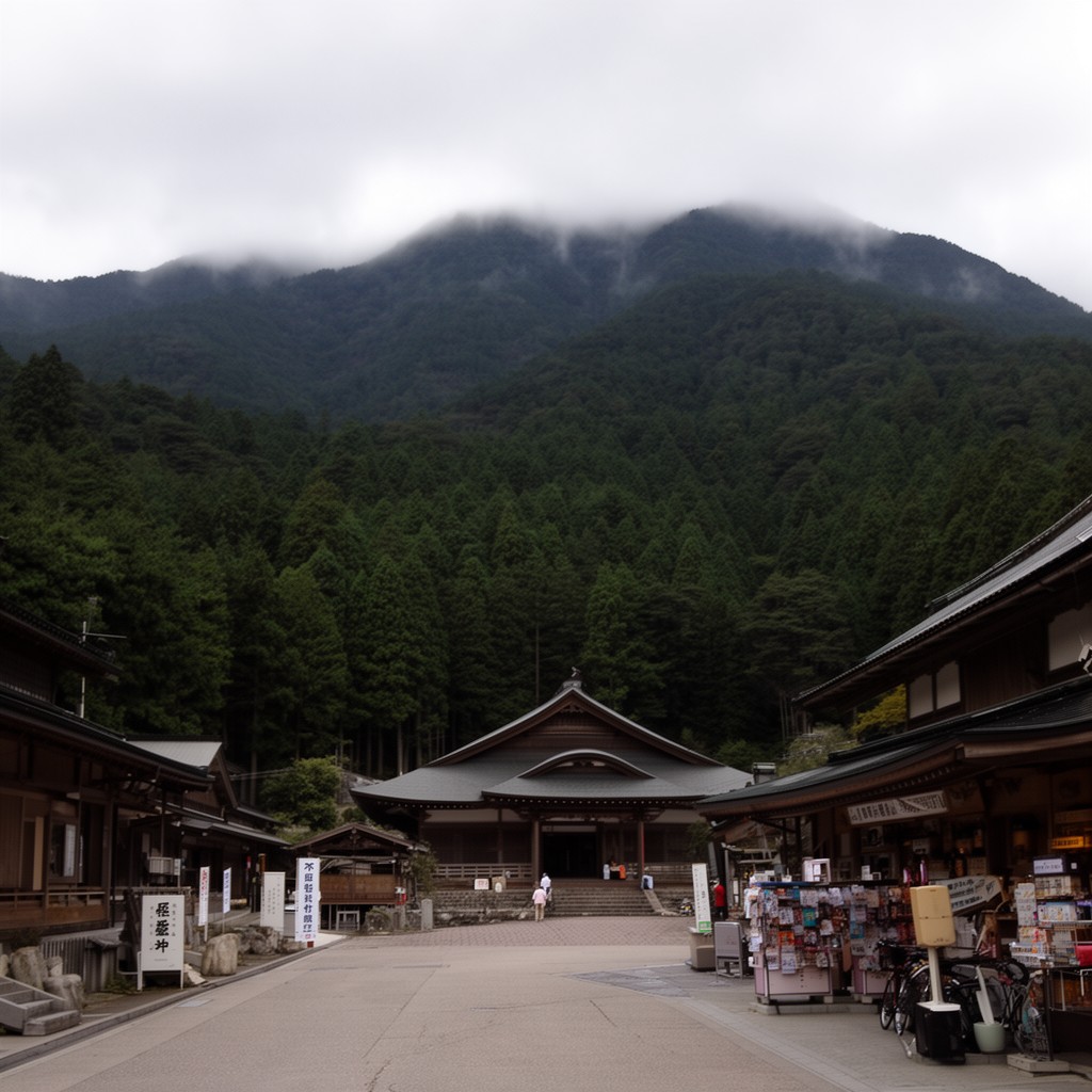 AI-generated illustration of Shikoku